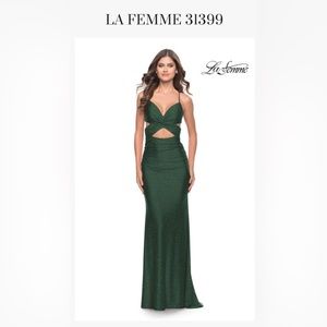 LA FEMME 31399 emerald green